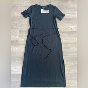 Banana Republic Black Midi Dress